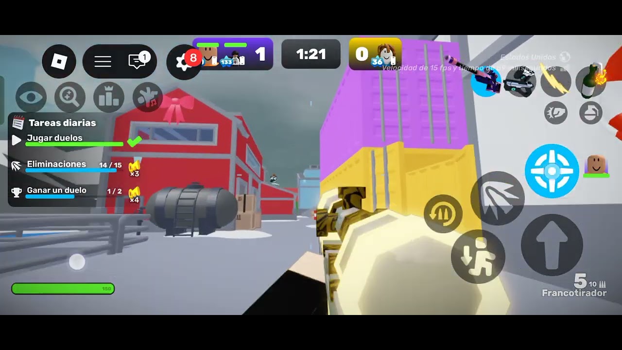 Rivals Jugue con mis amigos #roblox