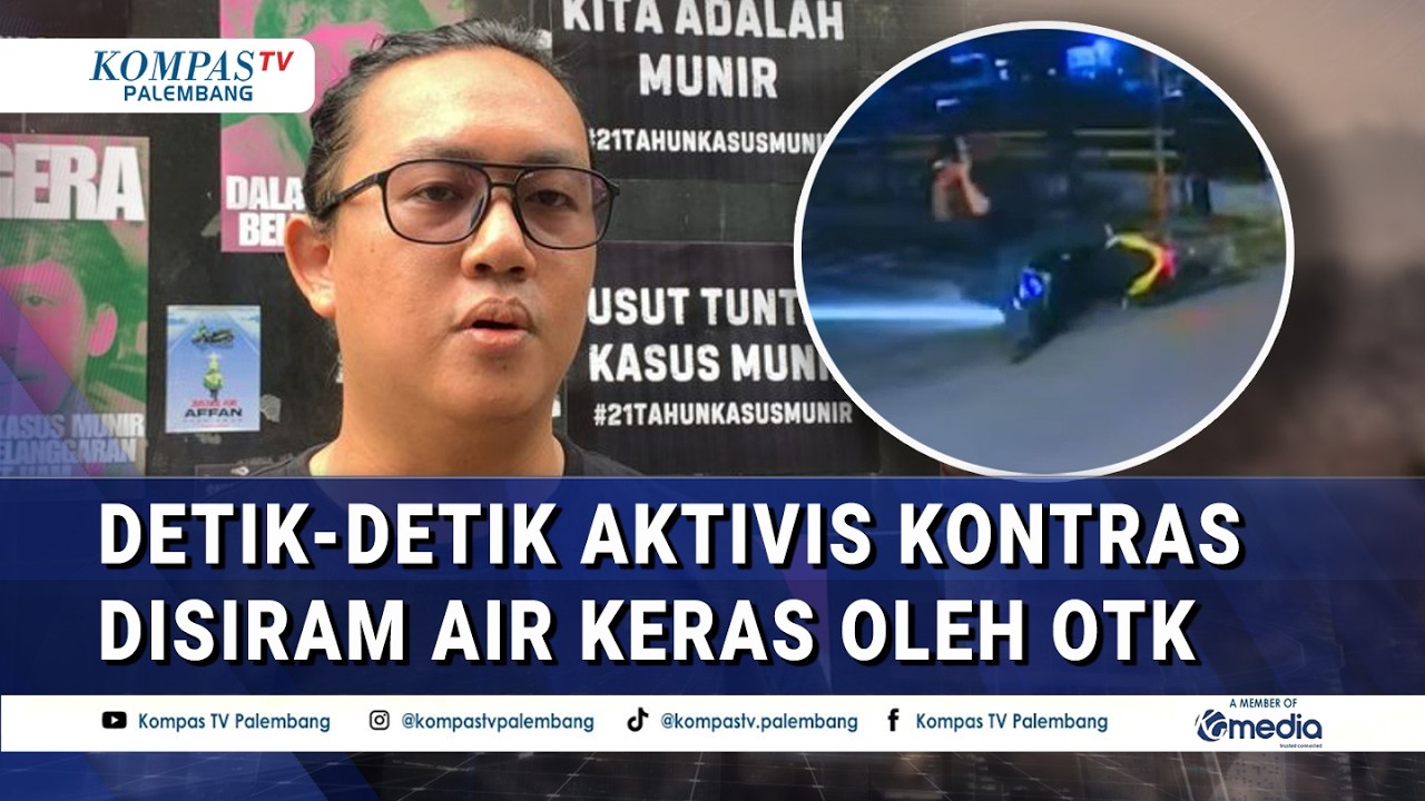 Polisi Janji Usut Tuntas! Aktivis Kontras Disiran Air Keras oleh Orang Tak Dikenal