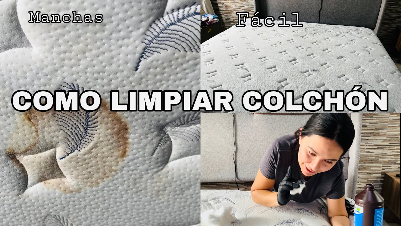 COMO  QUITAR  MANCHAS DE COLCHON  Facil y Rapido ✅Manchas Dif&iacute;ciles 💯