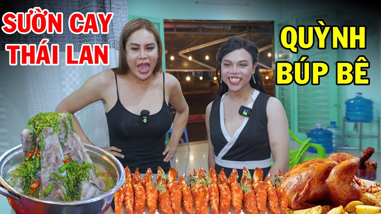 DIVA Cát Thy và Diệp Ruồi đại náo quán nhậu của Quỳnh Búp Bê - Ẩm thực Cha Rồng