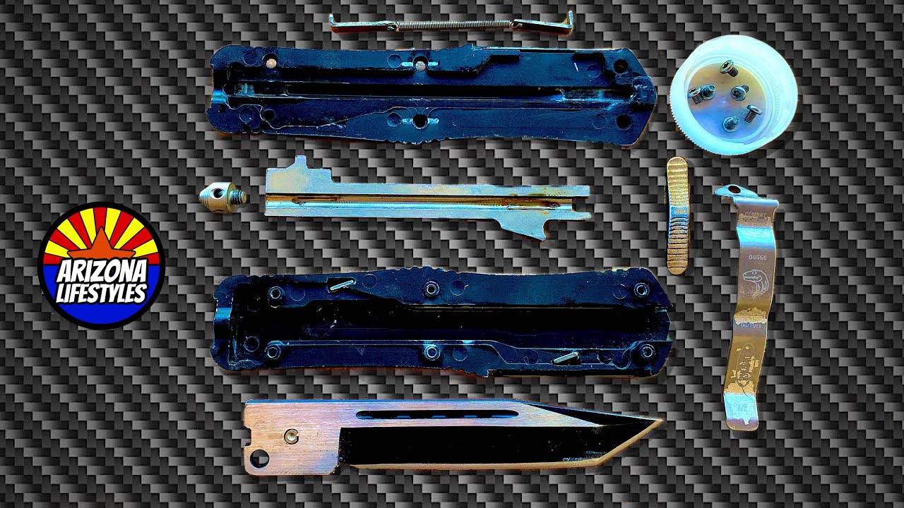 Microtech OTF Clone DHgate Knife How to Disassemble and Assemble in UHD