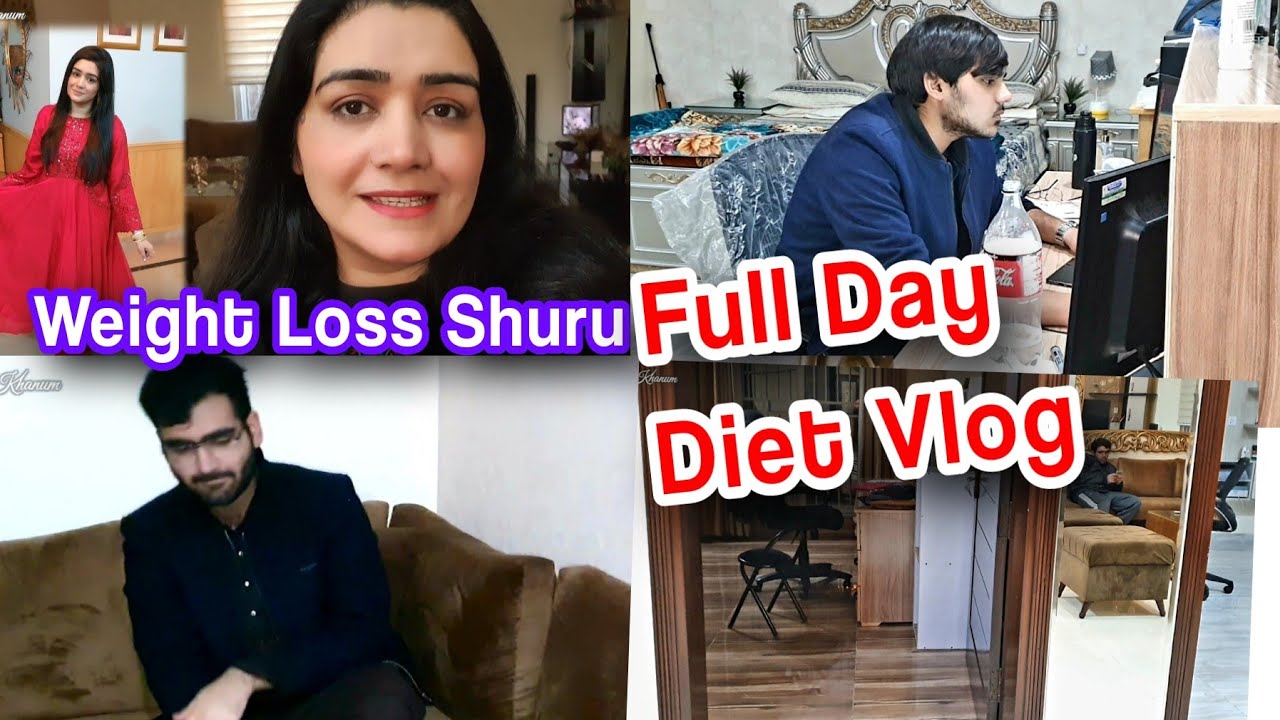 My Weight loss Vlog 1 - weight Kam kernay ka Khayal a Gaya🤕🥰