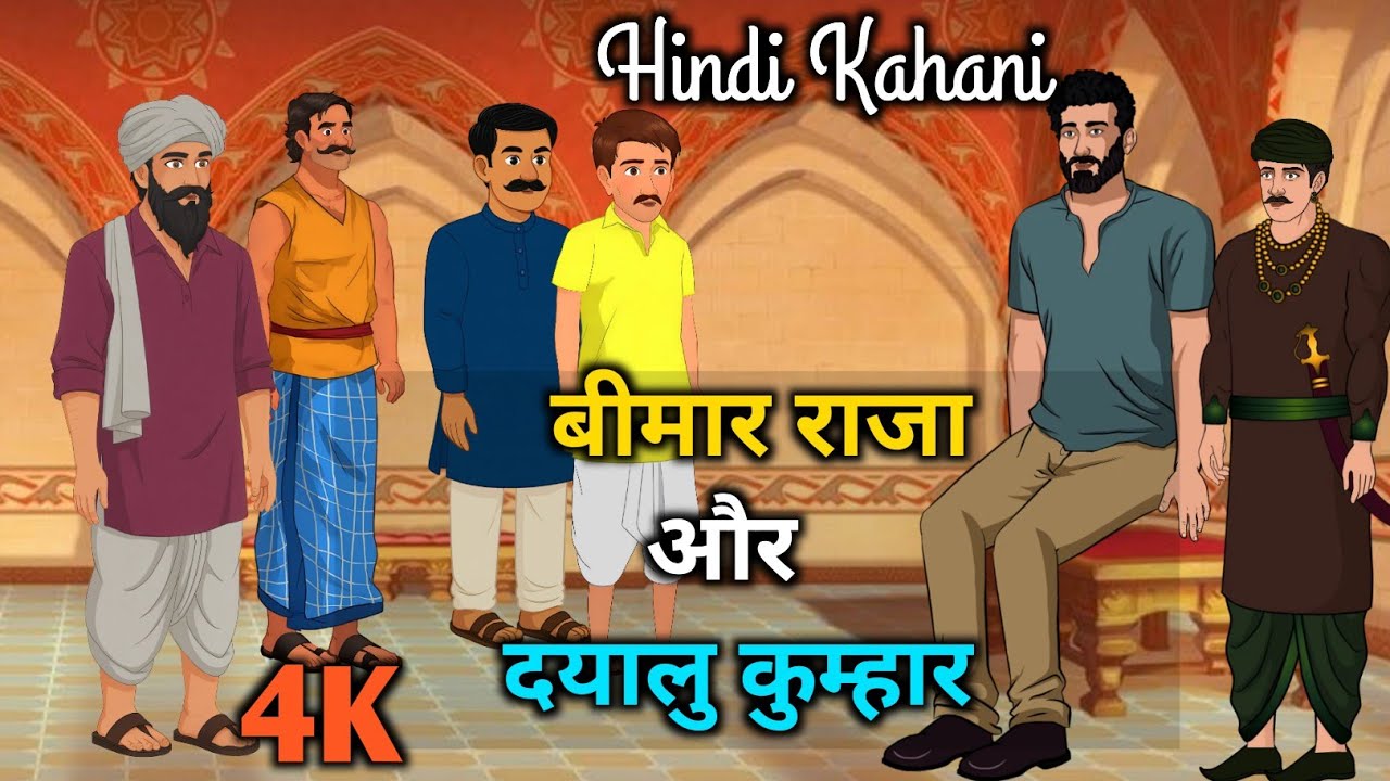 बीमार राजा और एक कुम्हार की कहानी ।। Bimar Raja Aur Kumhar Ki Hindi Kahani Video MoralStory Story