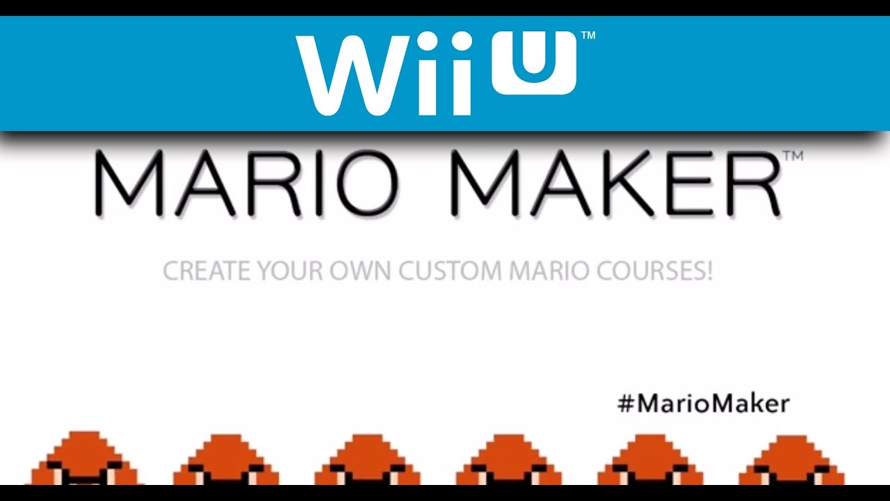Mario Maker (working title) - Announcement Trailer (Wii U)