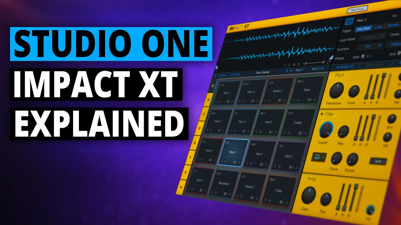 Studio One | IMPACT XT (Начало работы)