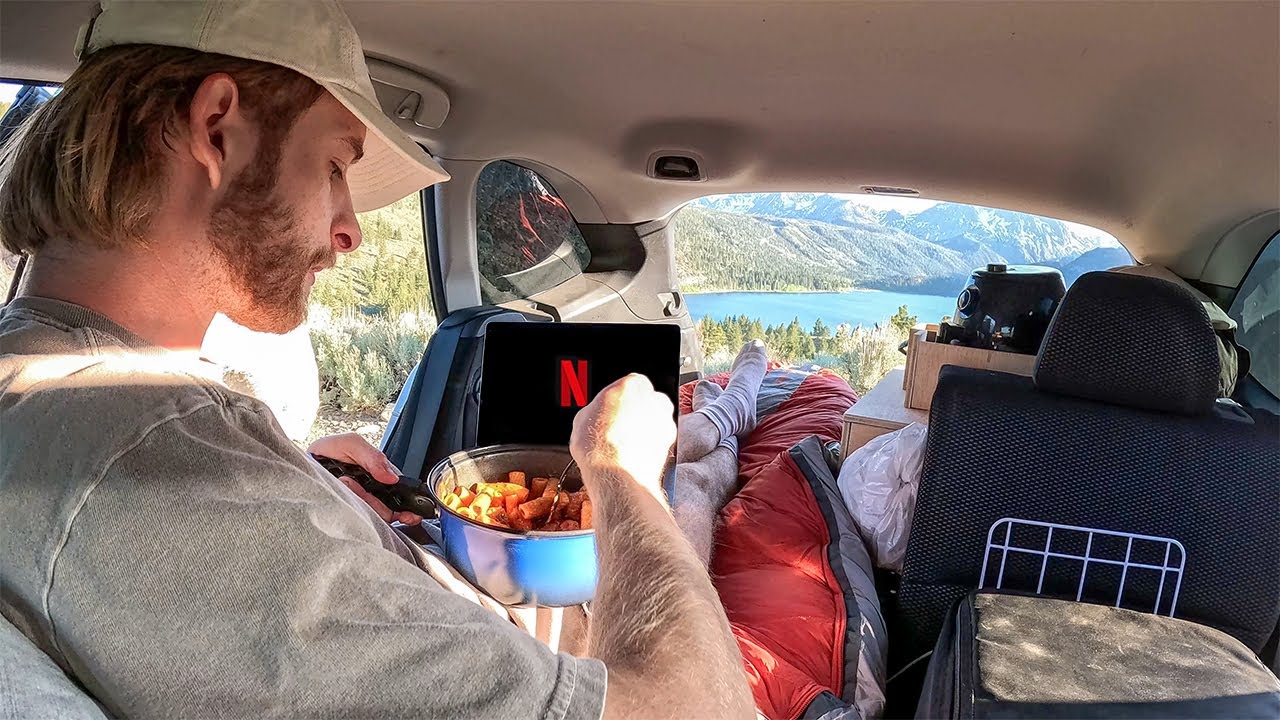 Solo Luxury Lakeside Car Camping