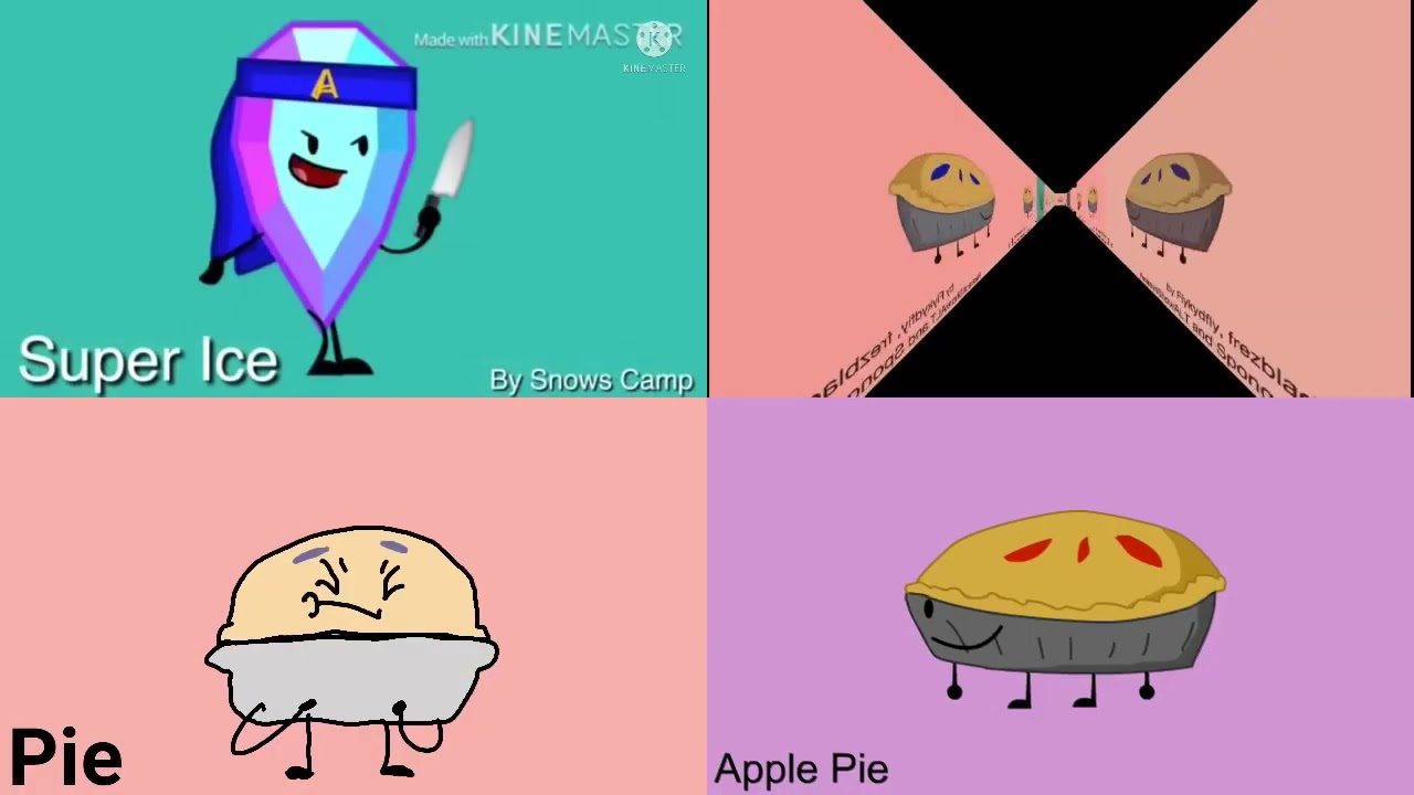 BFDI Auditions Comparison #8