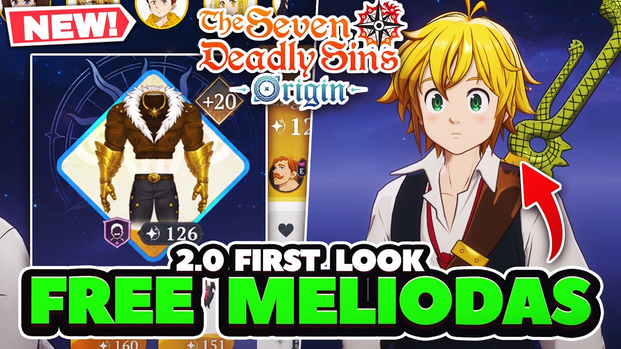 FREE SSR MELIODAS, MAZE UPDATE & MORE! First Look AT 2.0! | 7DS: Origin