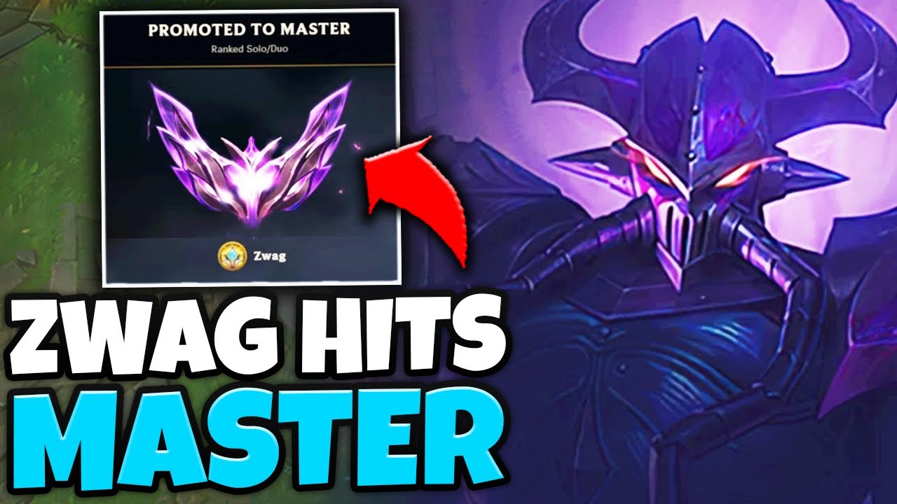ZWAG HITS MASTER TIER IN SEASON 13! (DESTROYING HIGH ELO)