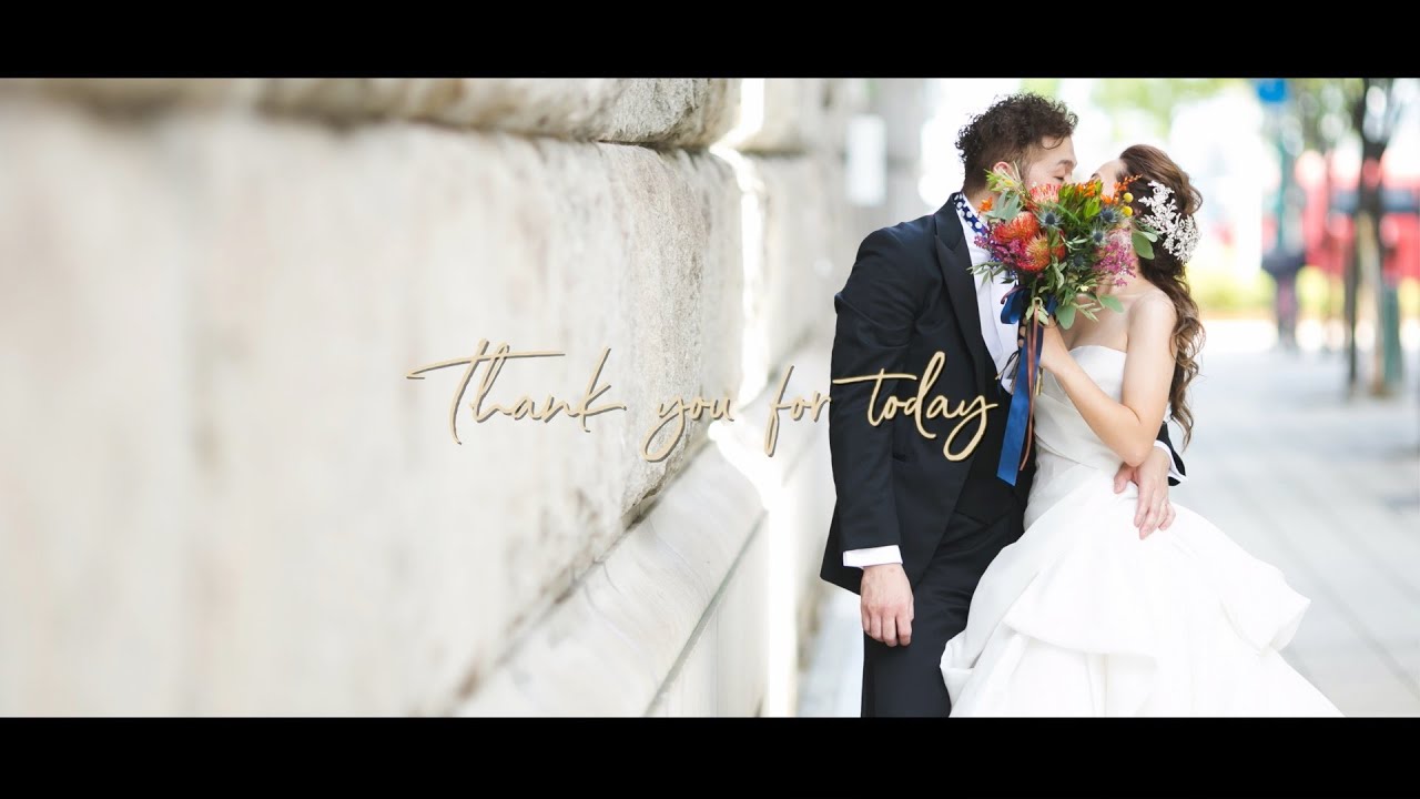 結婚式 エンドロールムービー 201【 Happiness 】