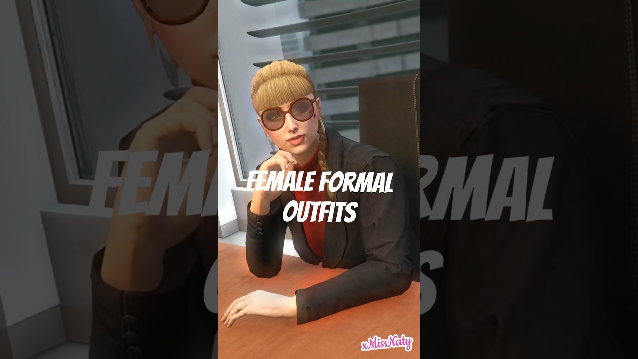 Formal GTA Female Outfits - #gtaonline #gtafemaleoutfits
