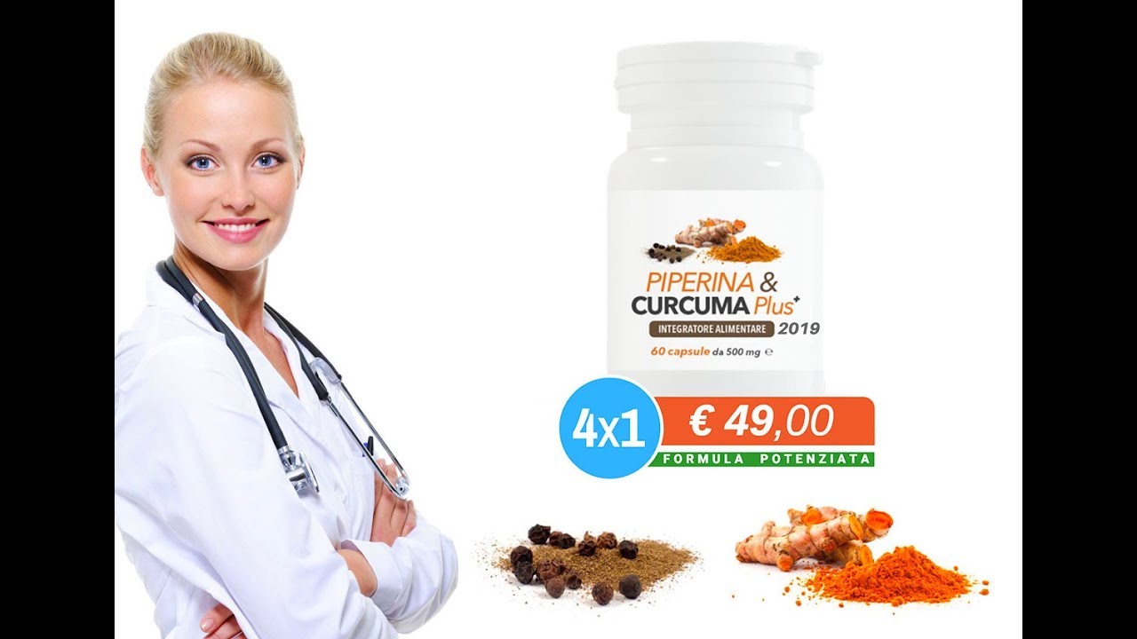Piperina & curcuma plus funziona