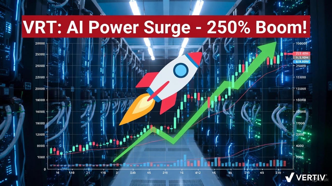 VRT Explodes 250% on AI Cooling Tech - $677 Target by 2030? Buy Now!