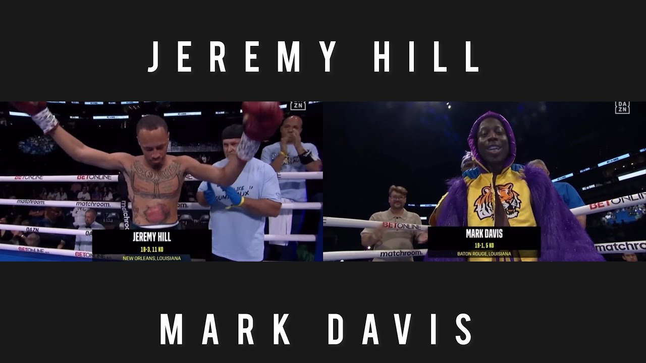 KNOCK OUT!! MARK DAVIS - JEREMY HILL - HIGHLIGHTS !!