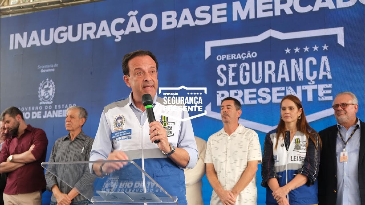 SEGURANÇA PRESENTE - Inauguração da Base Mercado São Sebastião RJ