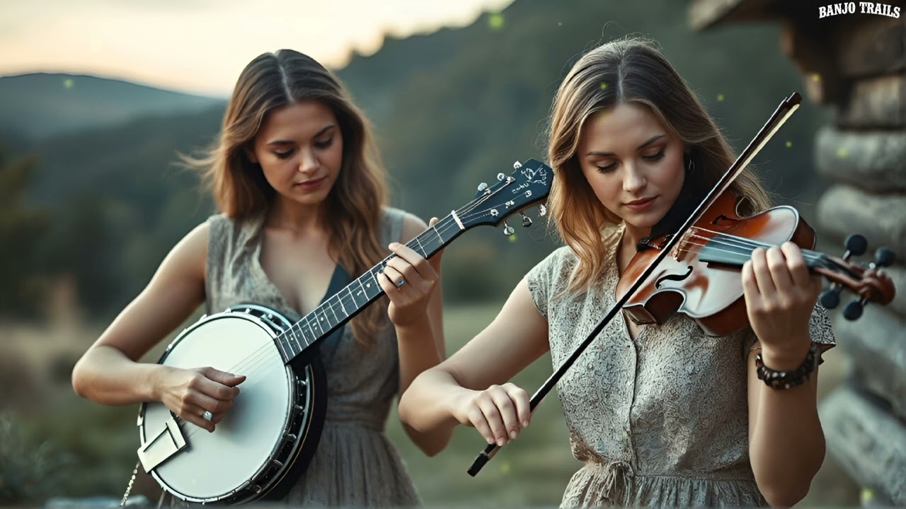 Chill Bluegrass Banjo & Fiddle - Perfect Relaxing Playlist
