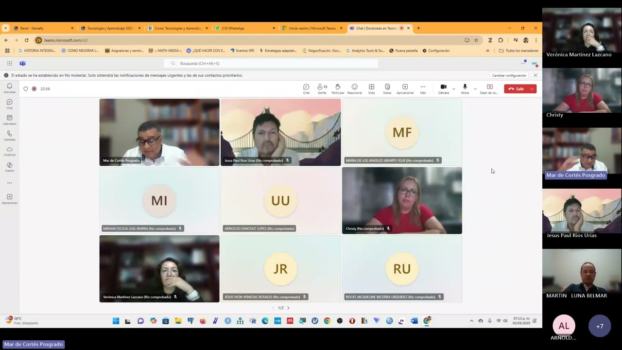 DTE2024 TECNOLOG&Iacute;AS Y APRENDIZAJE, VE 02 05 2025
