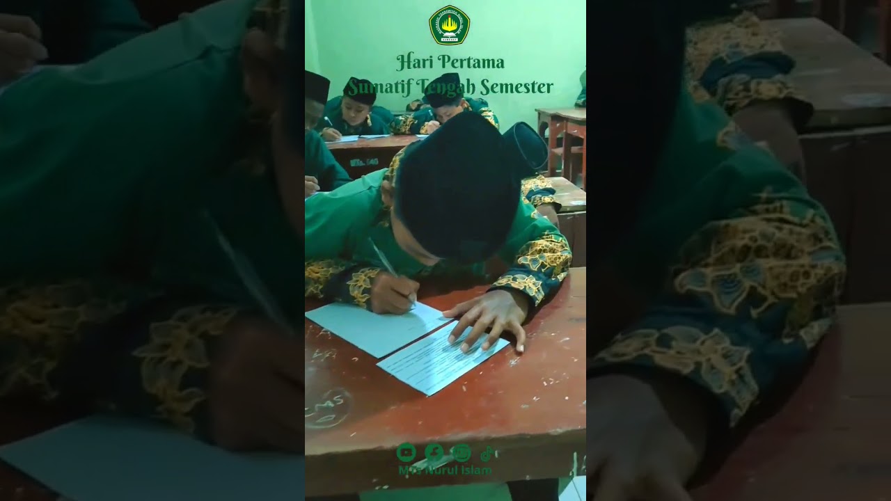Sumatif Tengah Semester Ganjil Tahun Pelajaran 2023 #sumatif #ujian #nurulislam