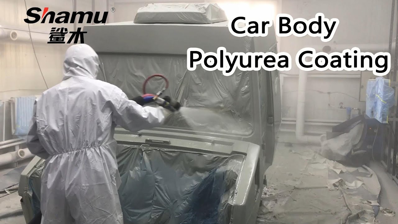 How to spray polyurea coating for car body and pick-up bed lining? Bedliners Coating