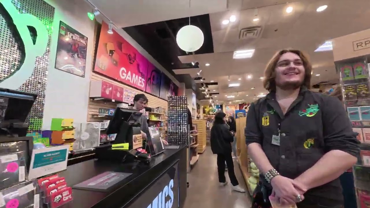 Shopping at Newbury Comics / Smith Haven Mall in Lake Grove NY - FPV (No Commentary)