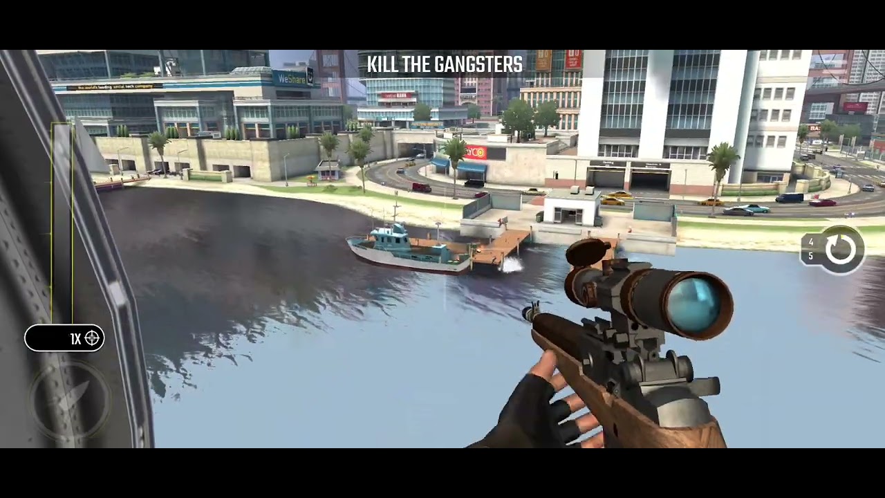 Pure Sniper Z16 Mission 18 No Ship Kill The Gangsters