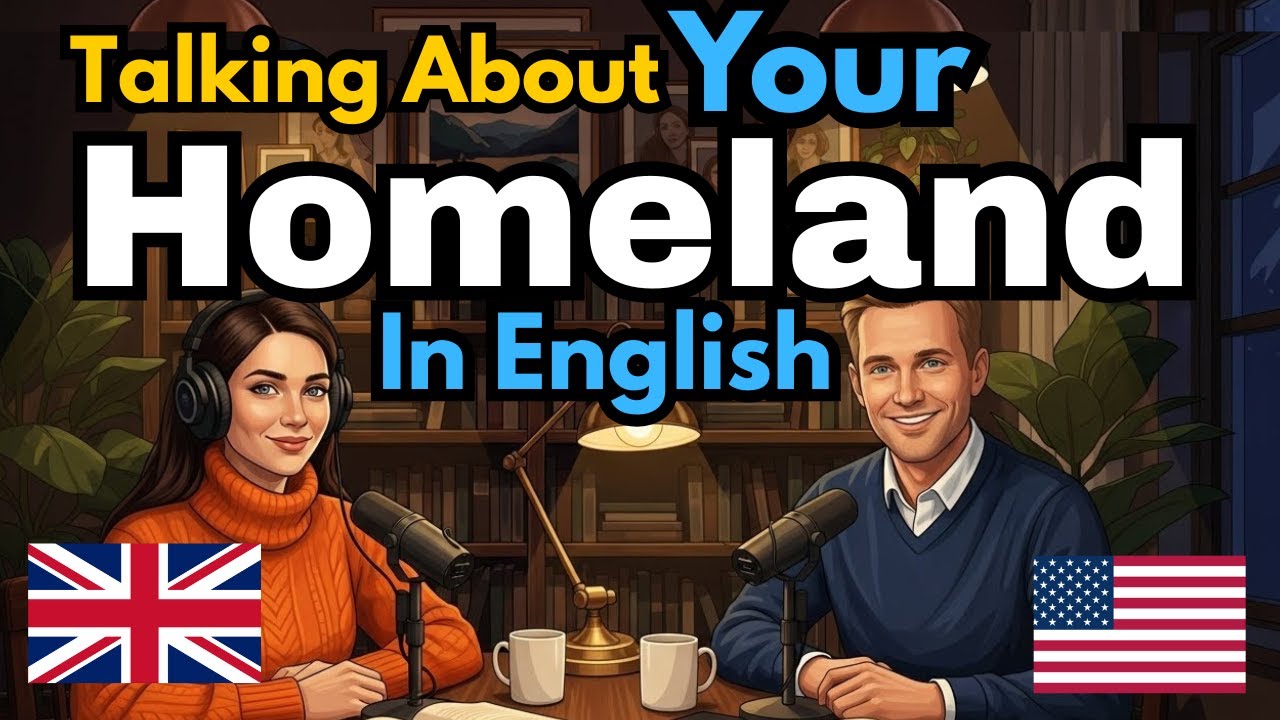 How to Talk About Your Homeland in English | Easy English Conversation Practice
