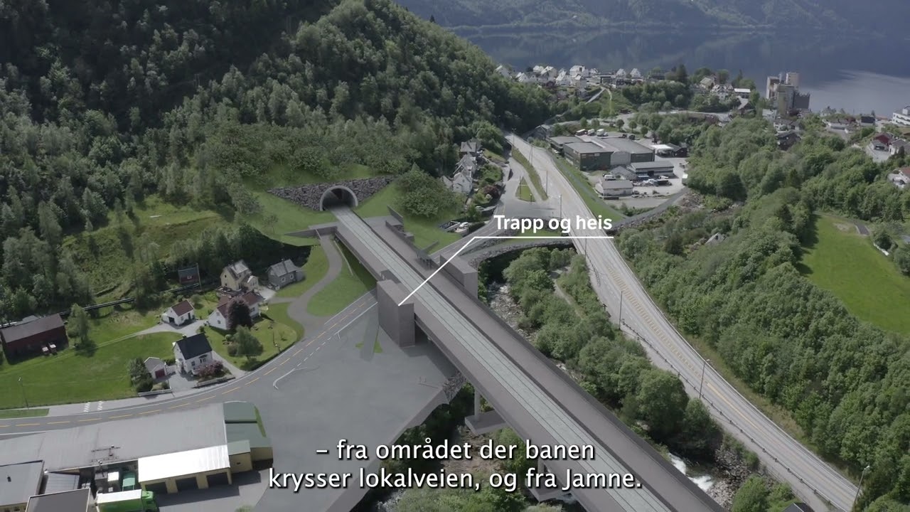 Statens vegvesen - Fellesprosjektet Arna-Stanghelle, Vaksdal