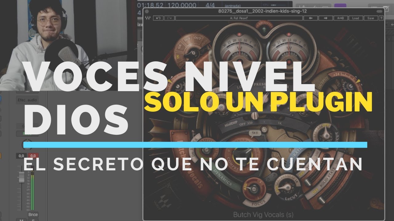MEZCLAR VOCES a NIVEL PROFESIONAL con UN SOLO PLUGIN - Butch Vig Vocals Waves - Real Hits