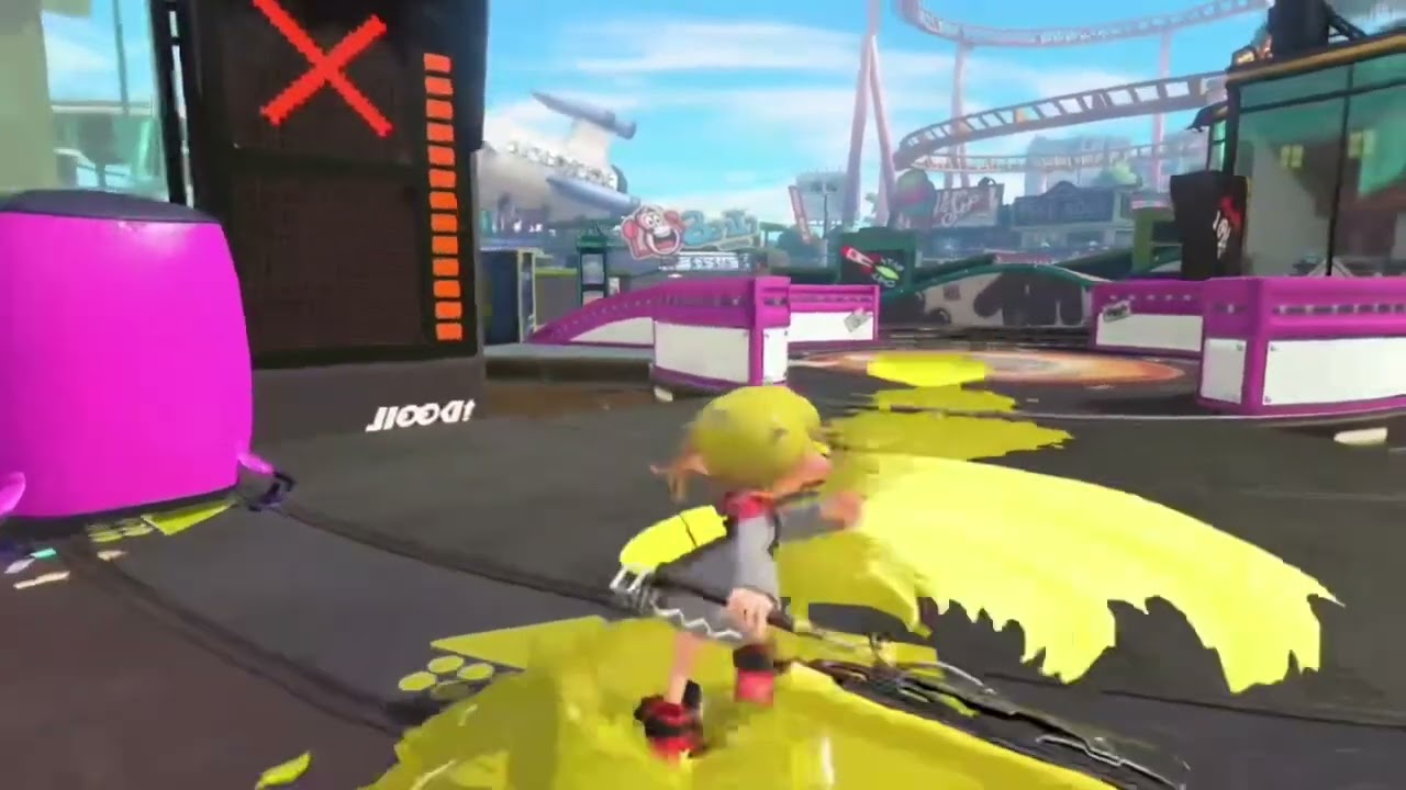 New Splatoon 3 Splatana Wiper gameplay from Japanese website!