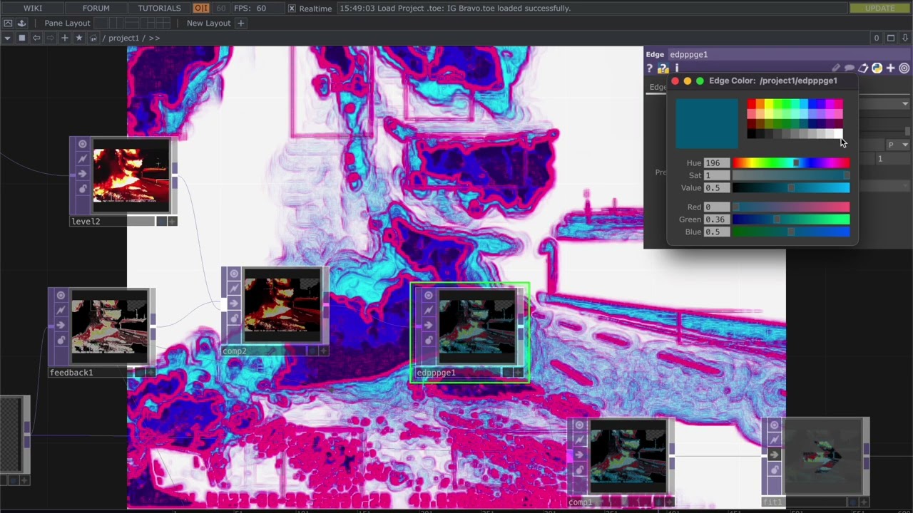 Touchdesigner Art Course 2/6 Tutorial  - Touchdesigner  Download Project File Included.