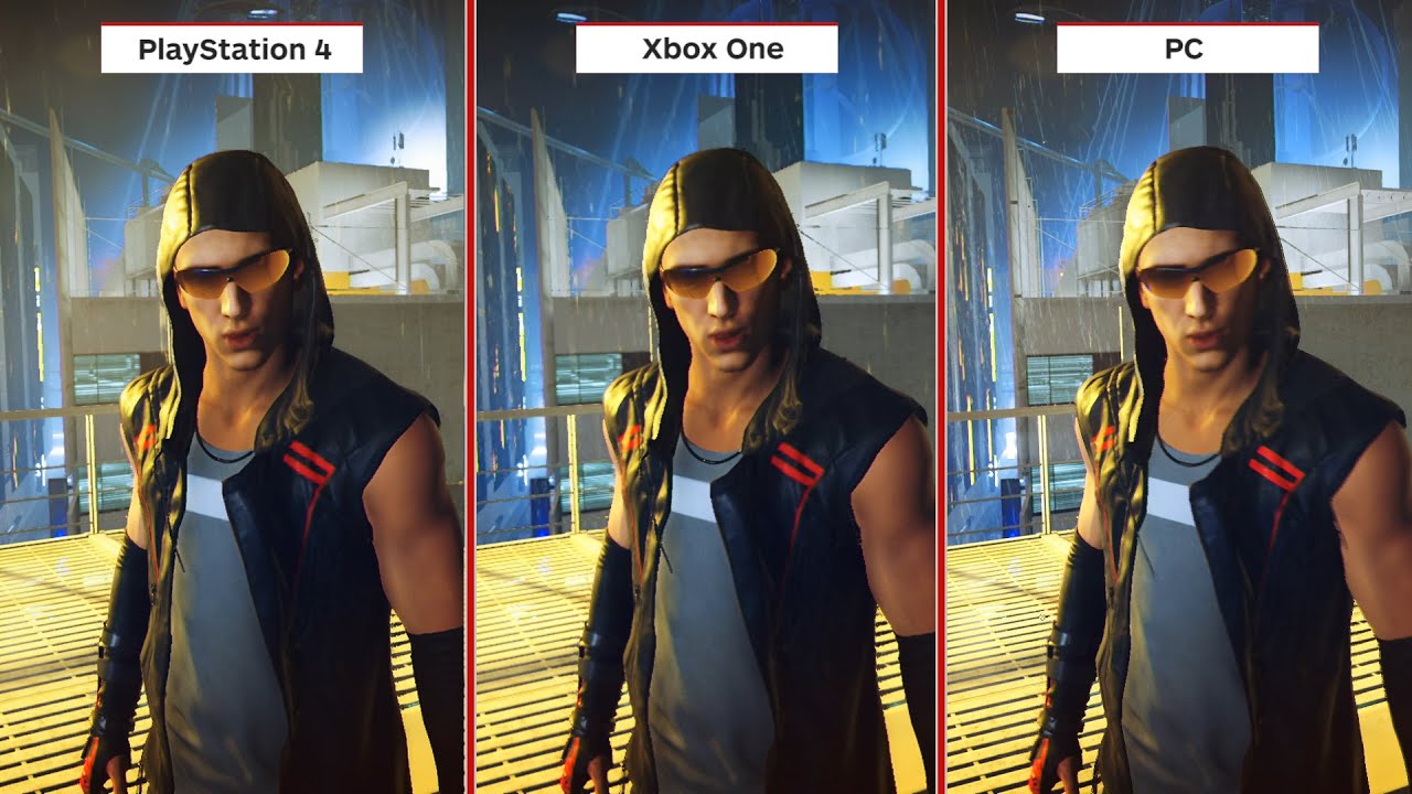 Mirror's Edge Catalyst Graphics Comparison PS4 vs. Xbox One vs. PC
