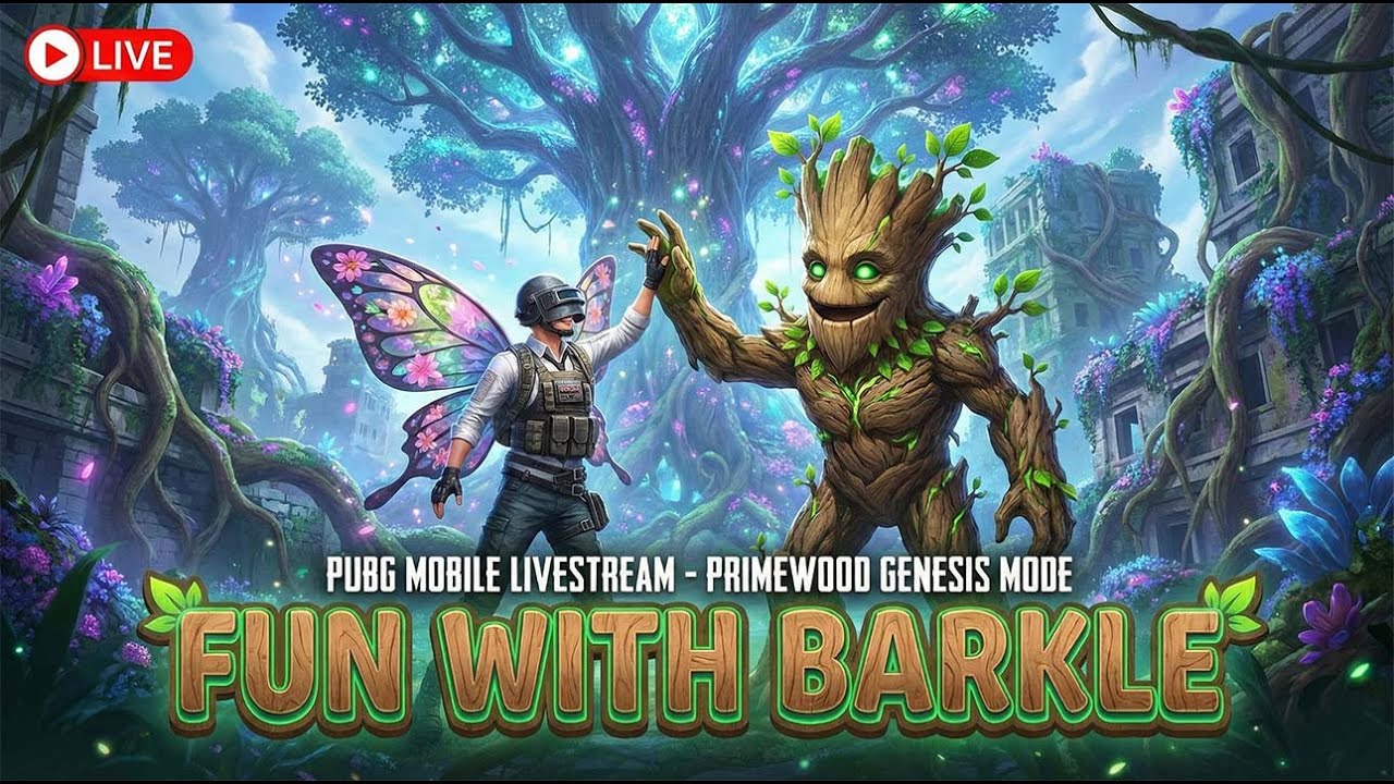 FUN WITH BARKLE PUBG MOBILE IN PRIMEWOOD GENESIS | MVP MERRY LIVE | MVP EXILE IS LIVE