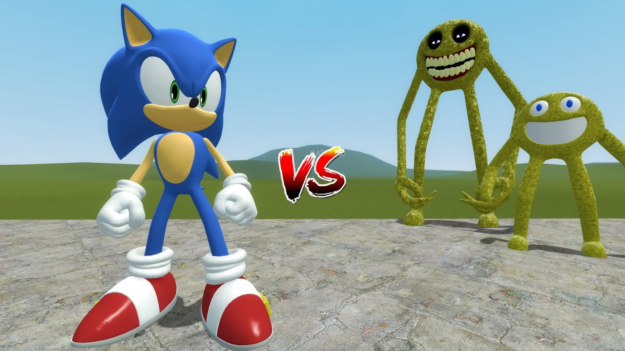 SONIC против ROBLOX INNYUME SMILEY'S STYLIZED NEXTBOT в Garry's Mod!