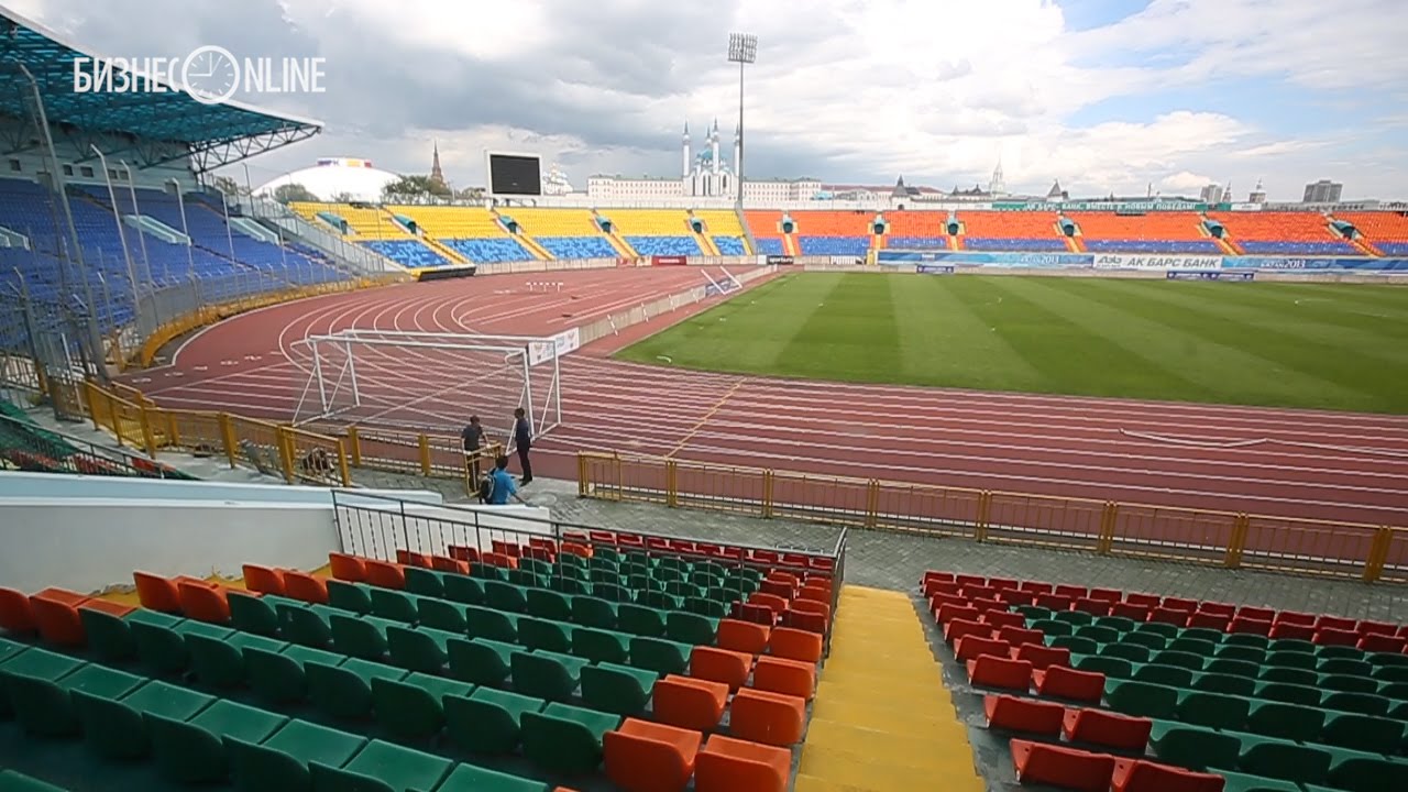 Центральный стадион в Казани готовится к первому матчу сезона
