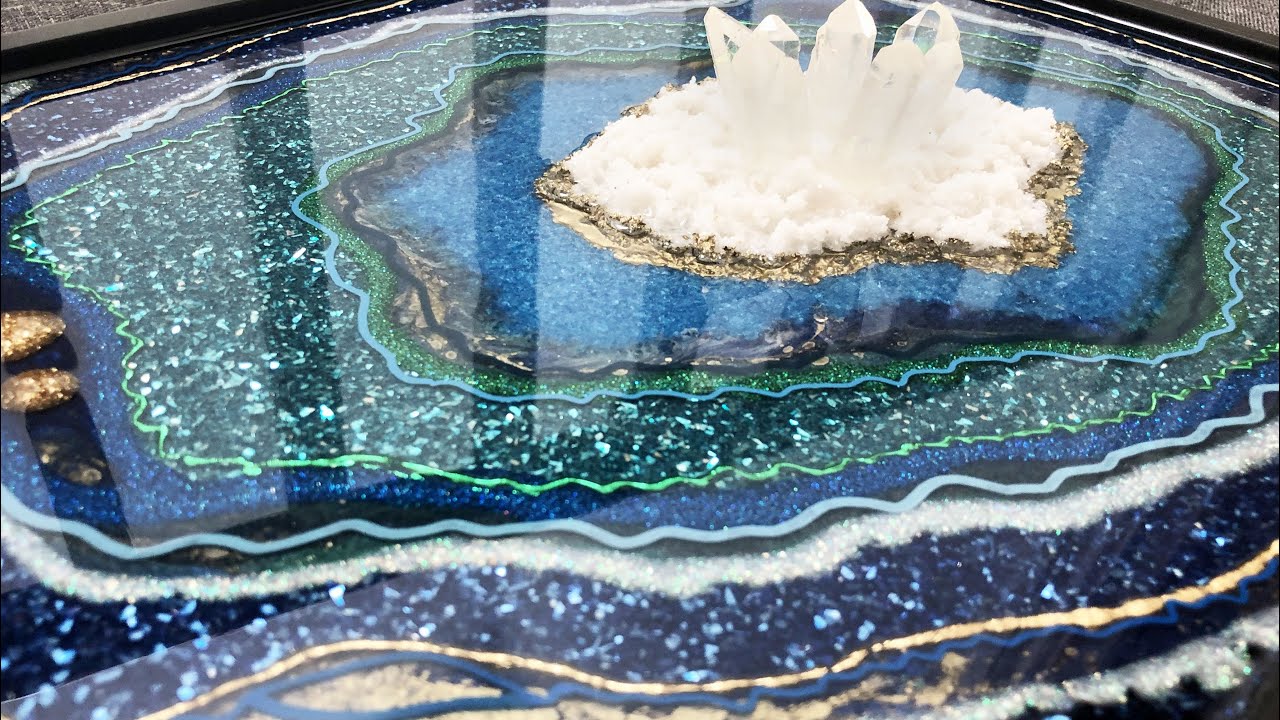 Resin Art Geode Step by Step Tutorial