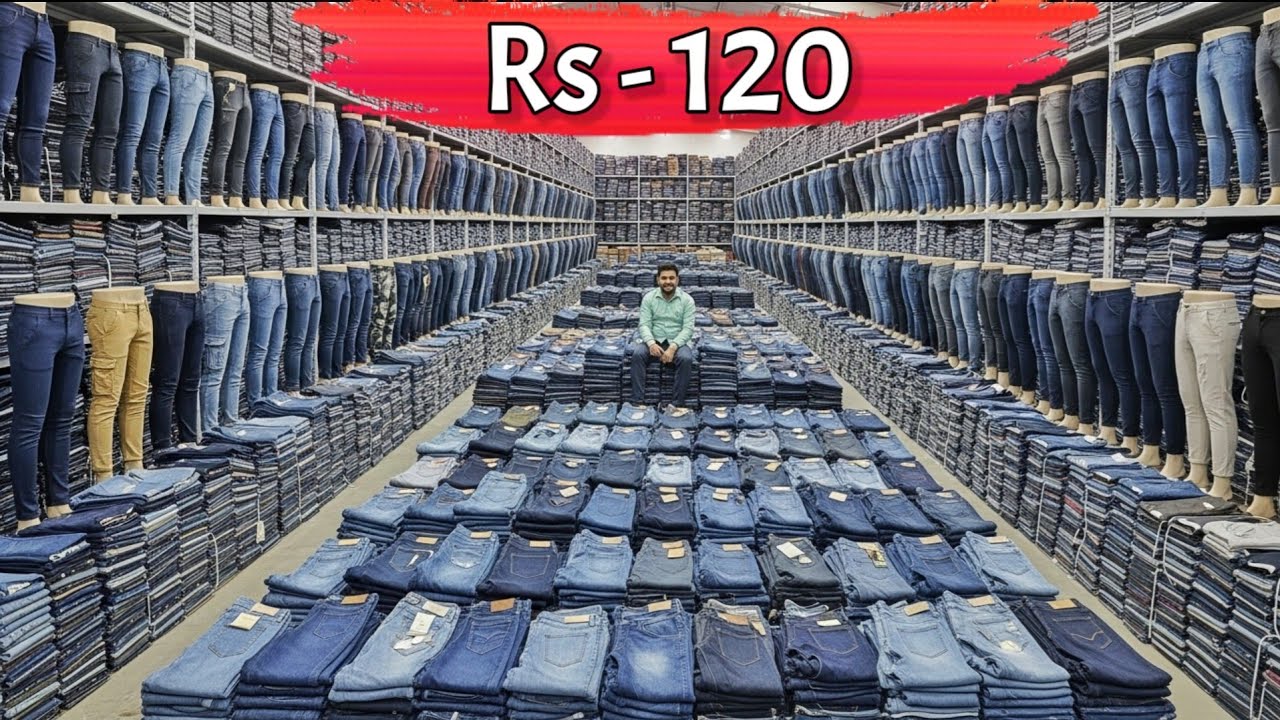 120 Rs Jeans Shirt & Baggy Pant Wholesale In India | Best Mumbai Ulhasnagar Manufacturer