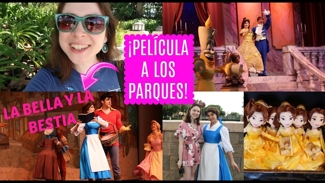 ¡LA BELLA Y LA BESTIA EN HOLLYWOOD STUDIOS Y EPCOT! / SHOW, MERCHANDISE Y CONOCIENDO A BELLA PARTE 1