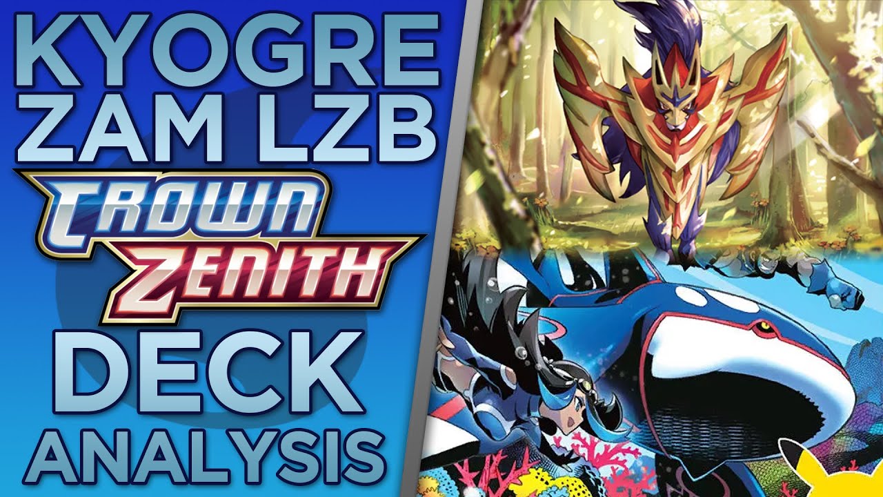 Zamazenta is HUGE upgrade for Kyogre Lost Box! Crown Zenith Deck Analysis and Battles! (Pokemon TCG)