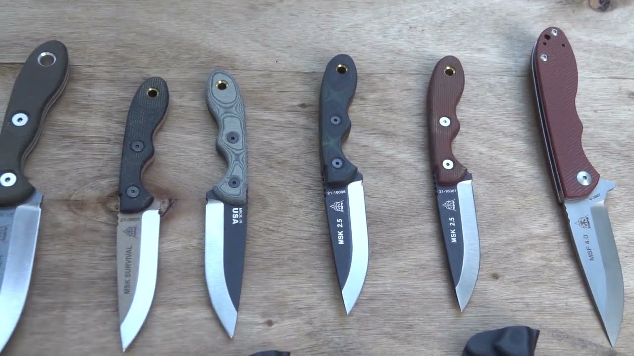 Tops Knives Mini Scandi и Scandi Trekker