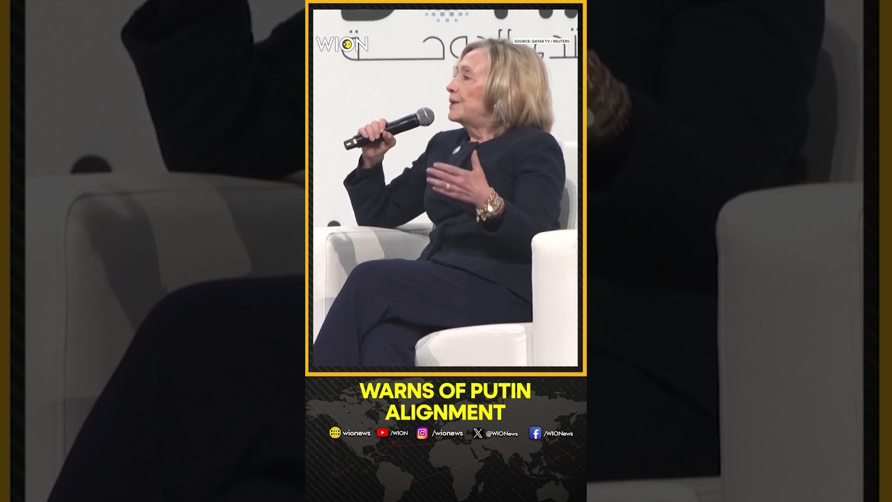 Hillary Clinton Warns Trump Foreign Policy Threatens Core American Values | WION