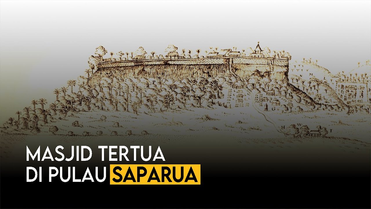 MASJID TERTUA DI PULAU SAPARUA | MALUKU