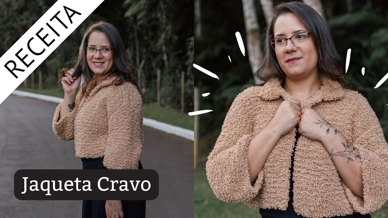 ✅ Jaqueta Muito Fácil em Tricô - Passo a Passo por Rosiene