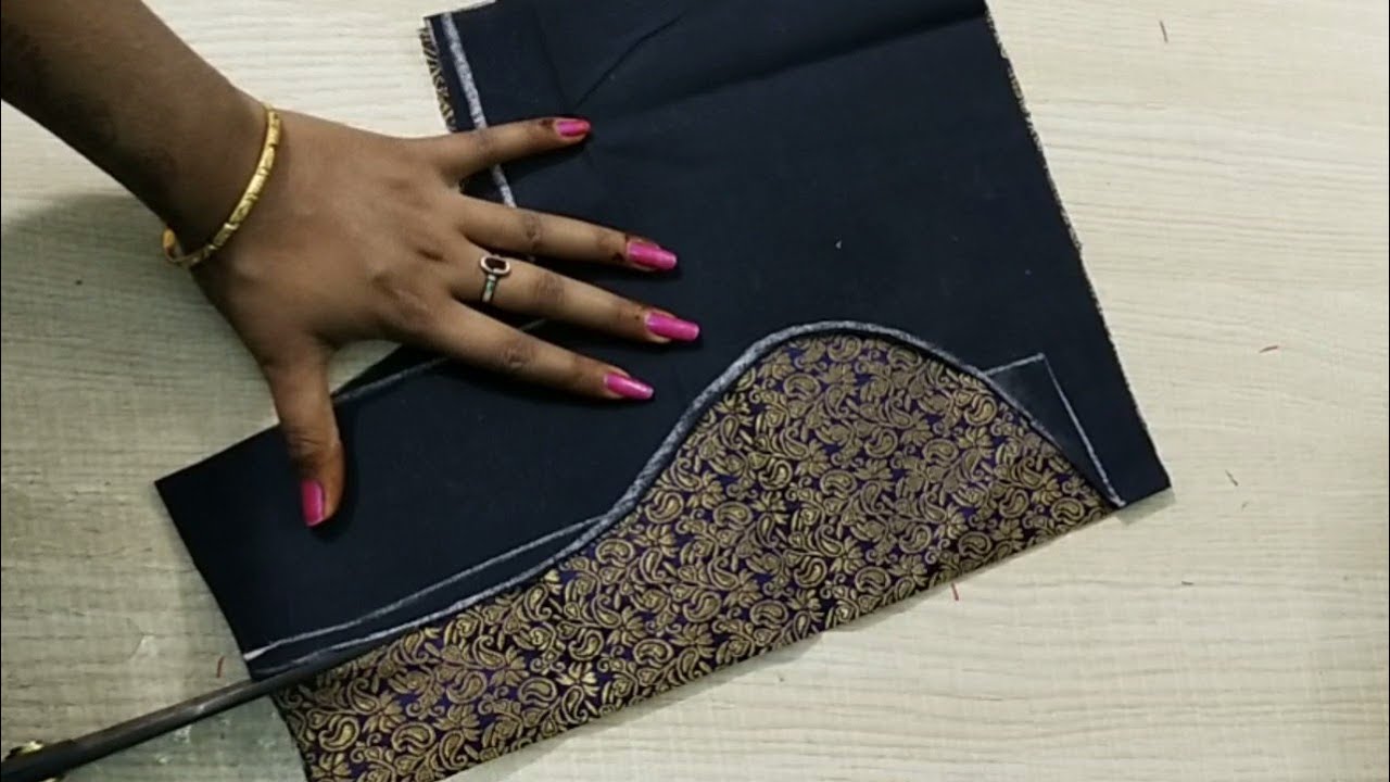 Very beautiful blouse back neck design cutting and stitching /blouse designs