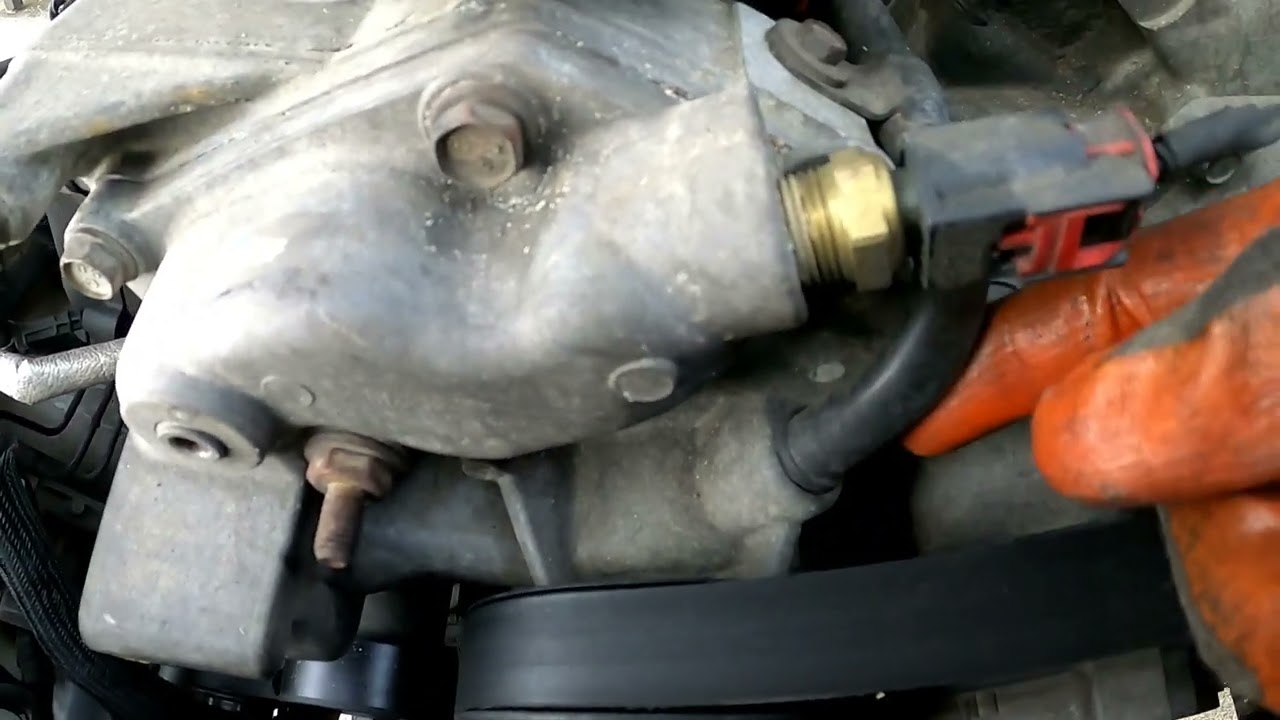 2013 Dodge Charger 5.7 Water pump replacement Part 1  THE REMOVAL