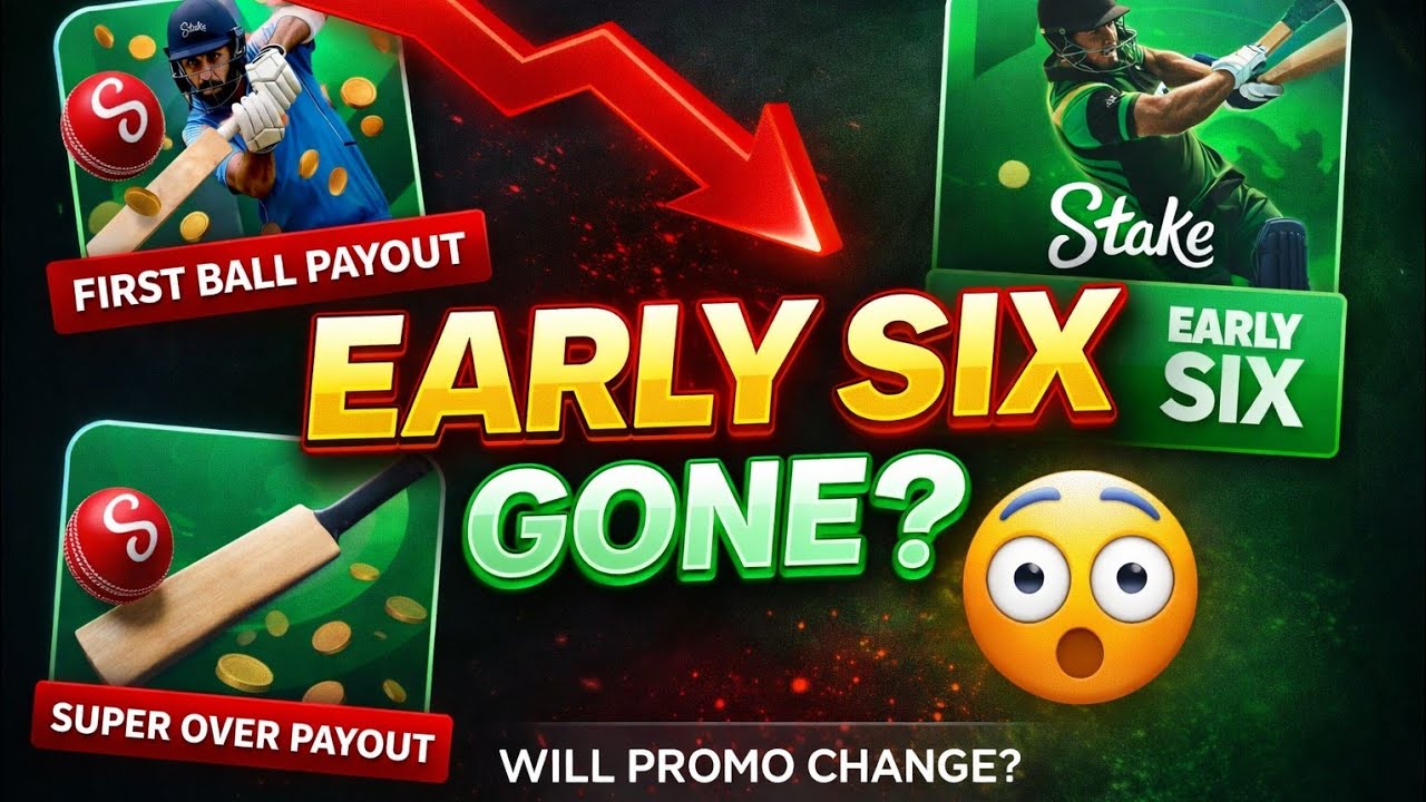 Will stake ipl promotion change? ||Stake early six 2026 || stake ipl promotion 2026