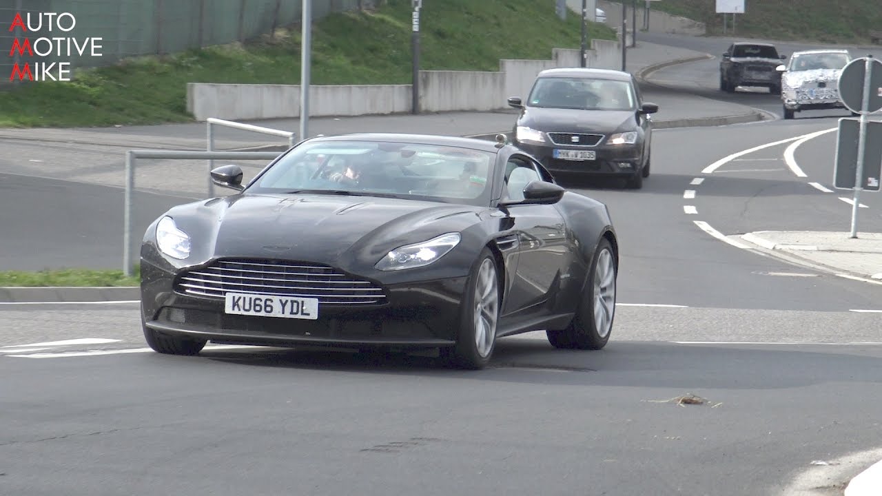 2018 Aston Martin DB11 V8 (AMG BiTurbo) testing at the Nürburgring
