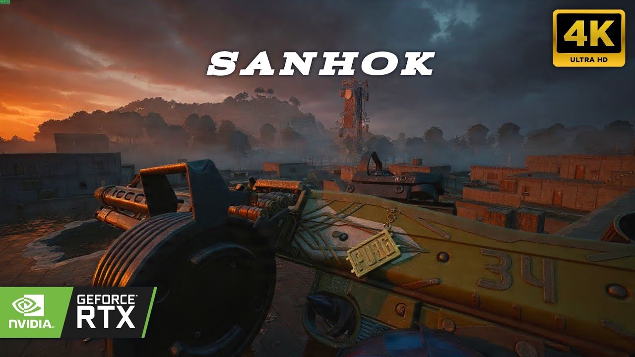 PUBG PC SANHOK 2026 [QHD] ULTRA GRAPHICS - MG3 makes me dominate the game 👻