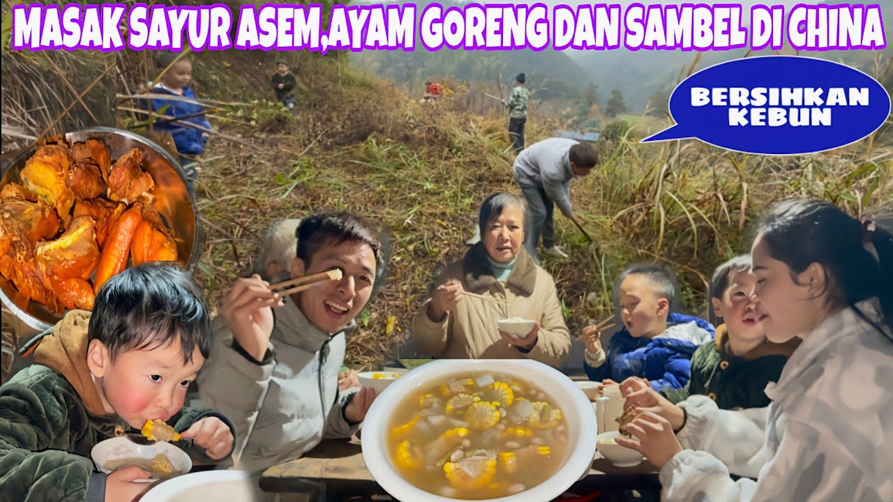 MAMA MERTUAKU PERTAMA KALI MAKAN SAYUR ASEM INDONESIA LANGSUNG NAMBAH LAGI DAN LAGI, TIKA BAHAGIA