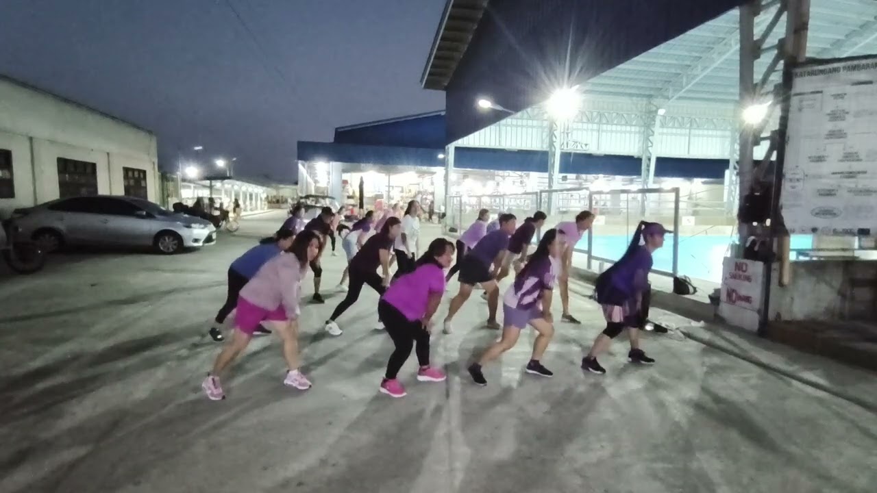 We'd zumba w/ zin Allan jaime