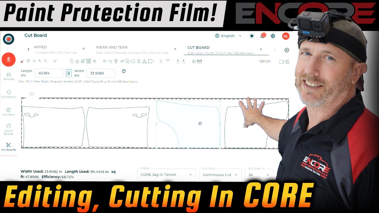Mastering CORE PPF Cutting Software: Step-by-Step Guide to Editing and Cutting PPF